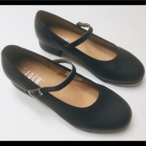 BLOCH - WOMANS - SIZE 5 - BLACK - MARY JANE - TAP DANCE SHOES
